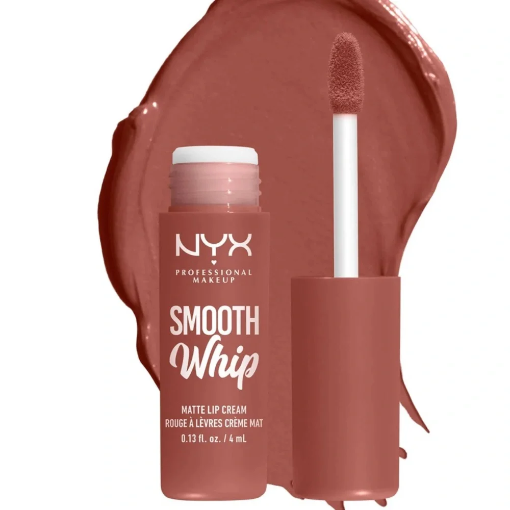 NYX SMOOTH WHIP MATTE LIP CREAM Ultra Smooth Vegan Lip Cream Teddy Fluff